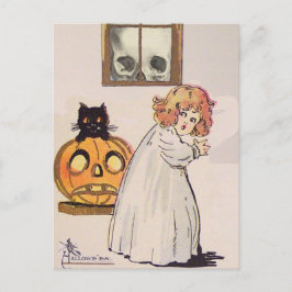 Postal Coco Diablo (Tarjeta Vintage de Halloween)