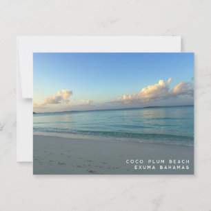 Postal Coco Plum Beach Exuma Bahamas