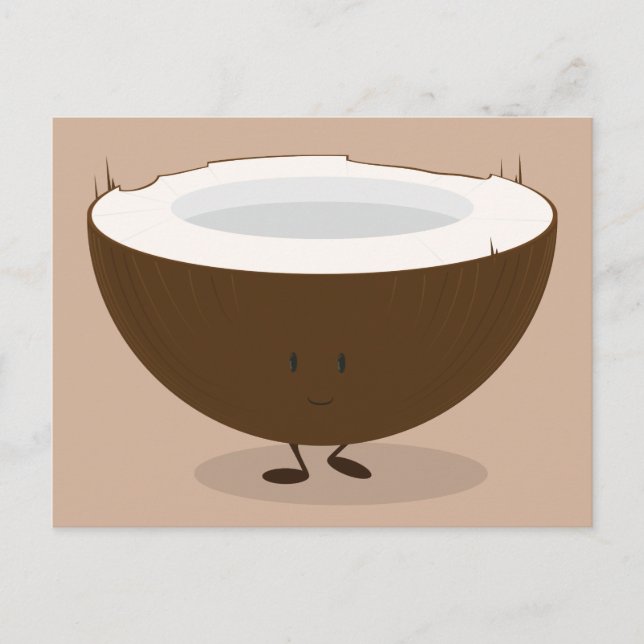 Postal Coco sonriente (Anverso)