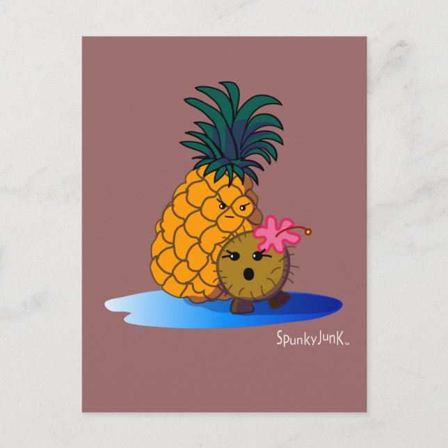 Postal Coco y Badapple (Anverso)