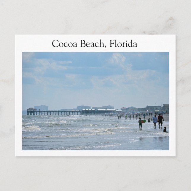 Postal Cocoa Beach, Florida (Anverso)