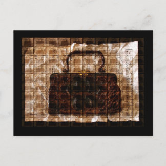 Postal Cocodrilo Vintage