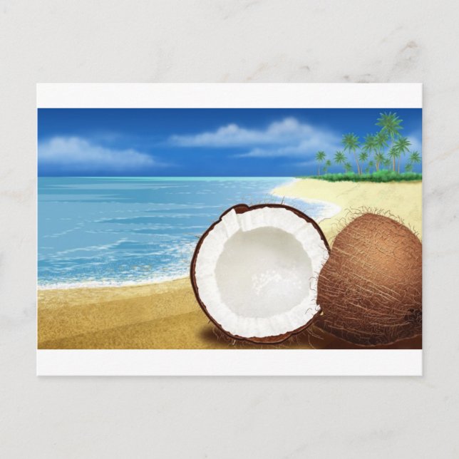 Postal Coconut Getaway (Anverso)