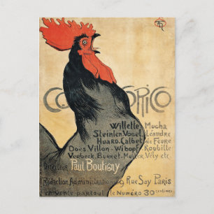 Postal Cocorico - Steinlen