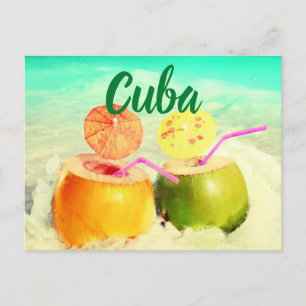 Postal Cocos de Cuba
