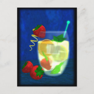 Postal Cóctel: Nº 1 del Pimm