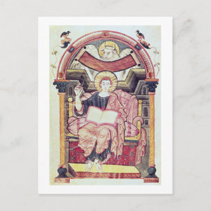 Postal Cod 22. f.85v St. Luke the Evangelist, de Treves