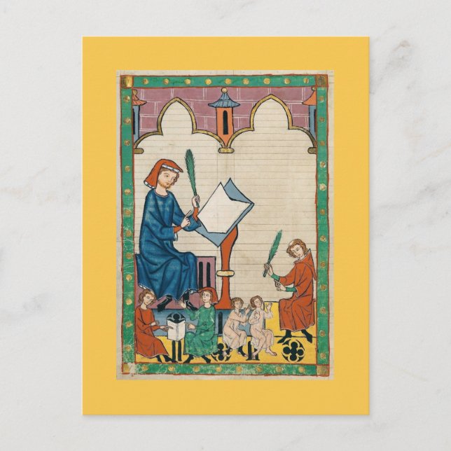 Postal Codex Manesse (Anverso)
