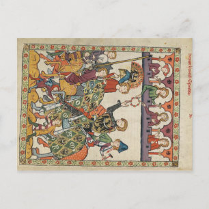 Postal Codex manesse - Herzog Heinrich von Breslau Postka