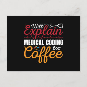 Postal Codificación médica para código médico para café C