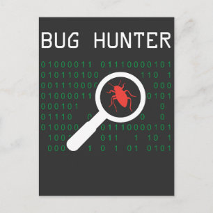 Postal Codificador de errores Bug Hunter Computer Develop