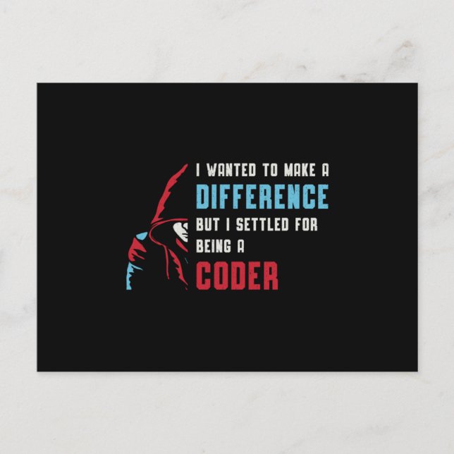 Postal Codificador Médico Que Es Un Regalo De Codificació (Anverso)