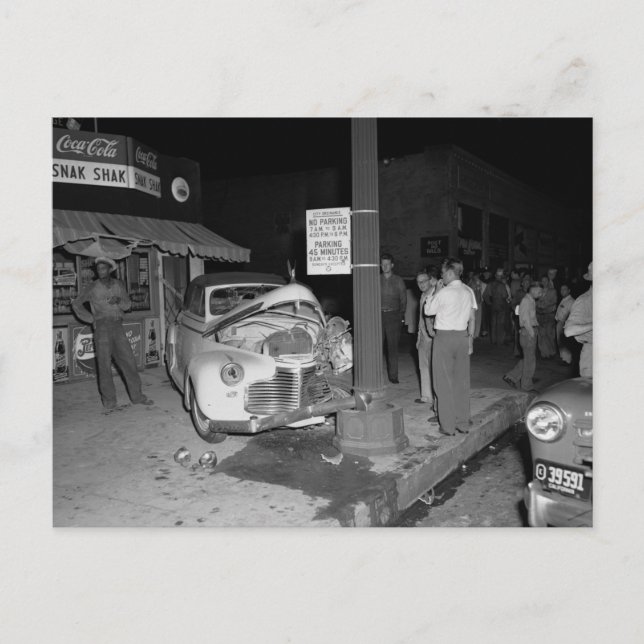 Postal Código 20, 11th & Hill St, Los Ángeles, 1951 Vinta (Anverso)