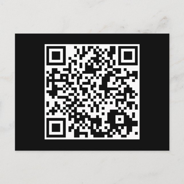 Postal código adaptable de QR (Anverso)