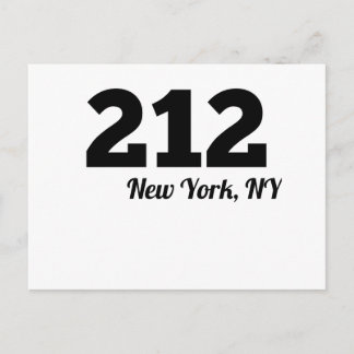 Postal Código de área 212 Nueva York