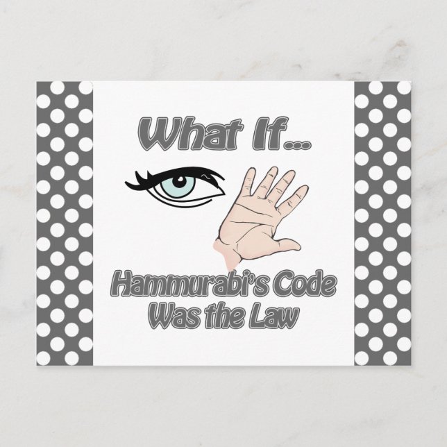 Postal Código de Hammurabis (Anverso)
