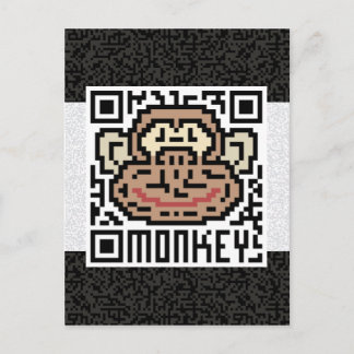 Postal Código de QR el mono