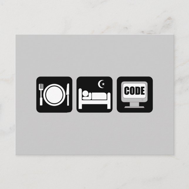 Postal código de sueño de consumo (Anverso)