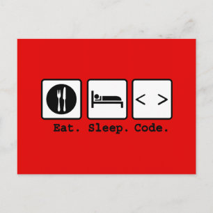 Postal código de sueño de consumo Nerd Wear