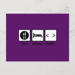 Postal código de sueño de consumo Nerd Wear