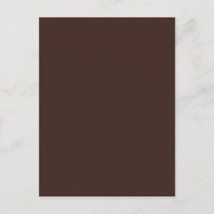 Postal Código hexadecimal de chocolate oscuro 3D241F