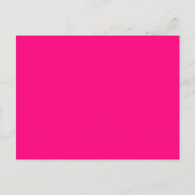 Postal Código hexadecimal rosa brillante F007F (Anverso)