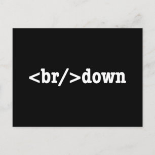 Postal código HTML de descomposición