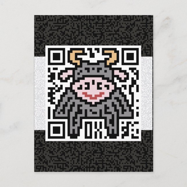 Postal Código QR de la Ox (Anverso)