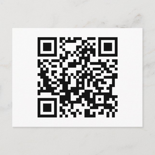 Postal código QR de personalizable (Anverso)