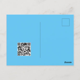 Postal Código Qr de Rociado de Agua de Hombre Grunge Mono