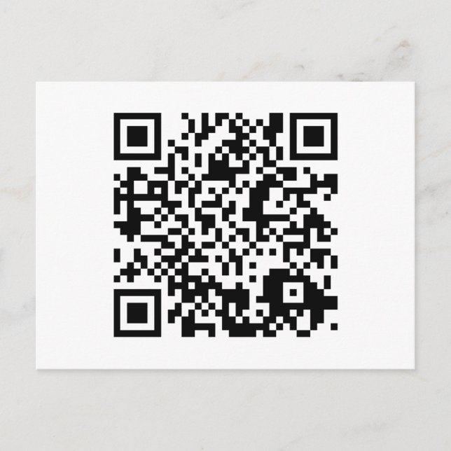 Postal código QR personalizable (Anverso)