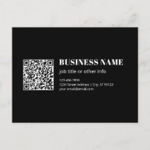 Código QR personalizado y texto retro-moderno edit