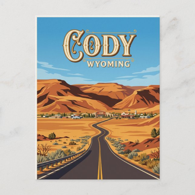 Postal Cody EE. UU. (Anverso)