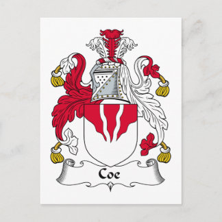 Postal Coe Family Crest