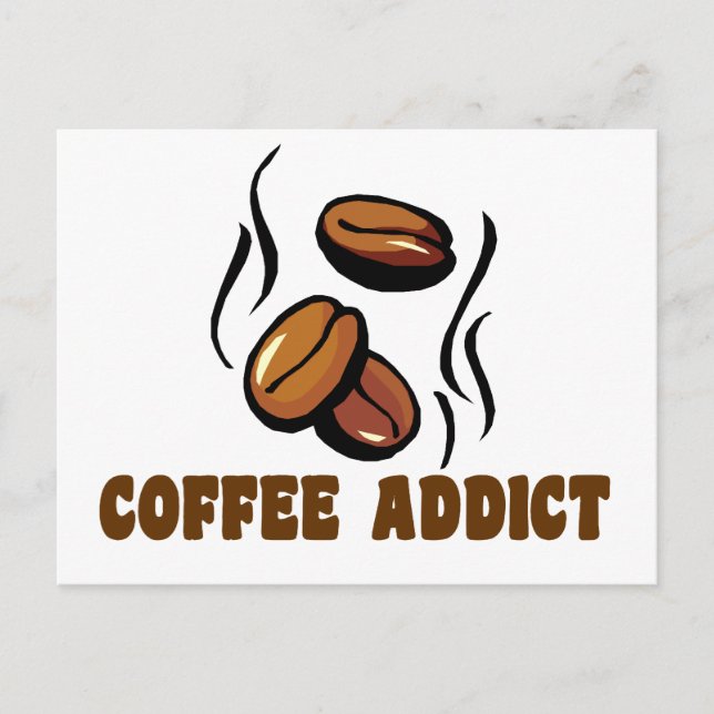 Postal Coffee Addict (Anverso)