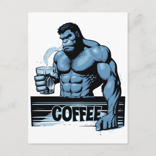Postal Coffee Ape (Anverso)