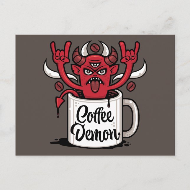 Postal Coffee Demon (Anverso)