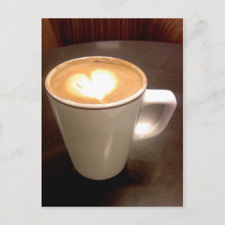 Postal Coffee Heart