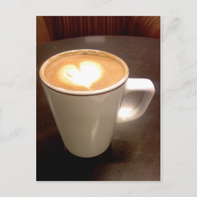 Postal Coffee Heart (Anverso)
