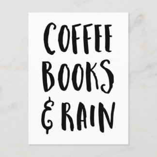 Postal Coffee, libros y presupuesto para lluvias