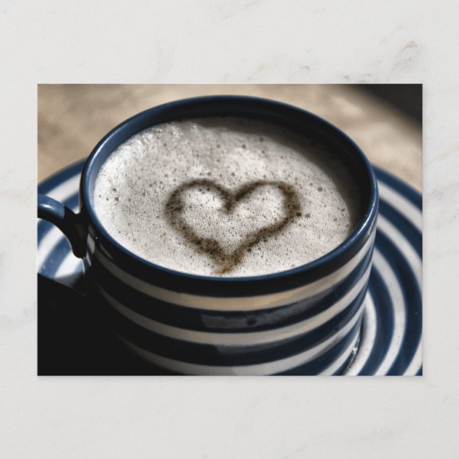 Postal Coffee Love (Anverso)