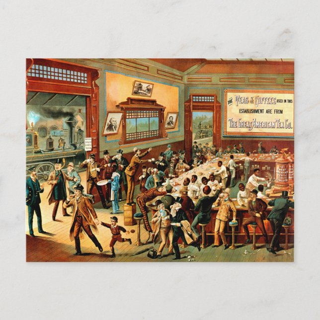 Postal Coffee - postcard (Anverso)