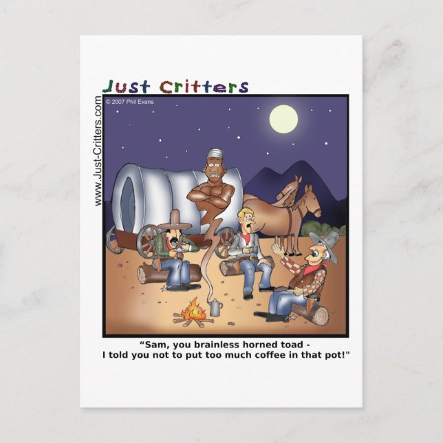 Postal Coffee Pot Genie (Anverso)