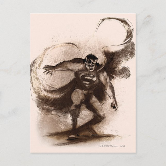 Postal Coffee Superman (Anverso)