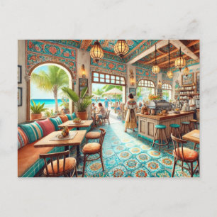 Postal Coffeeshop en Cancún, México