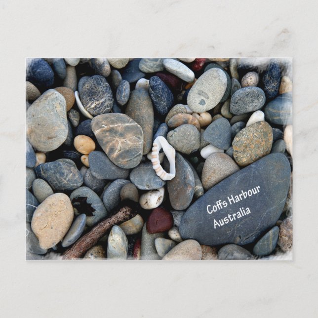 Postal Coffs Harbour Pebble Beach (Anverso)