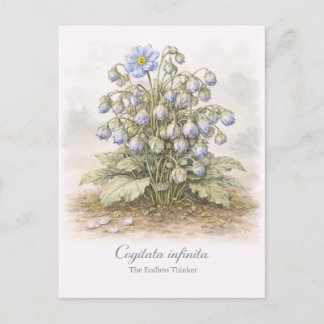 Postal Cogitata infinita - El Pensador Interminable Botán