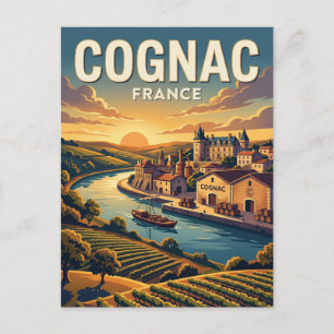 Postal Cognac Francia