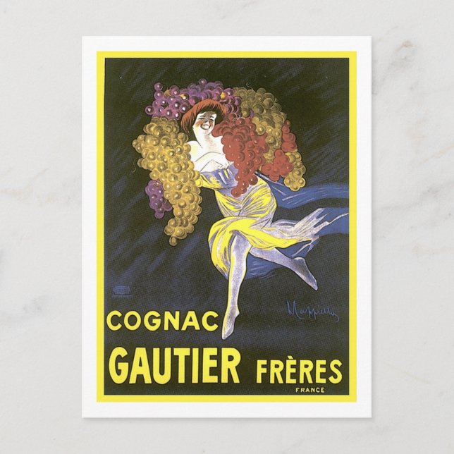 Postal Cognac Gautier Freres (Anverso)