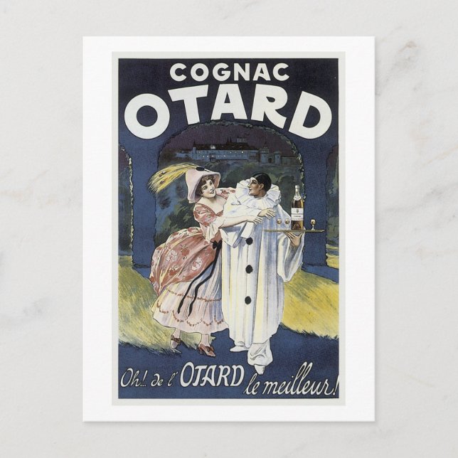 Postal Cognac Otard (Anverso)